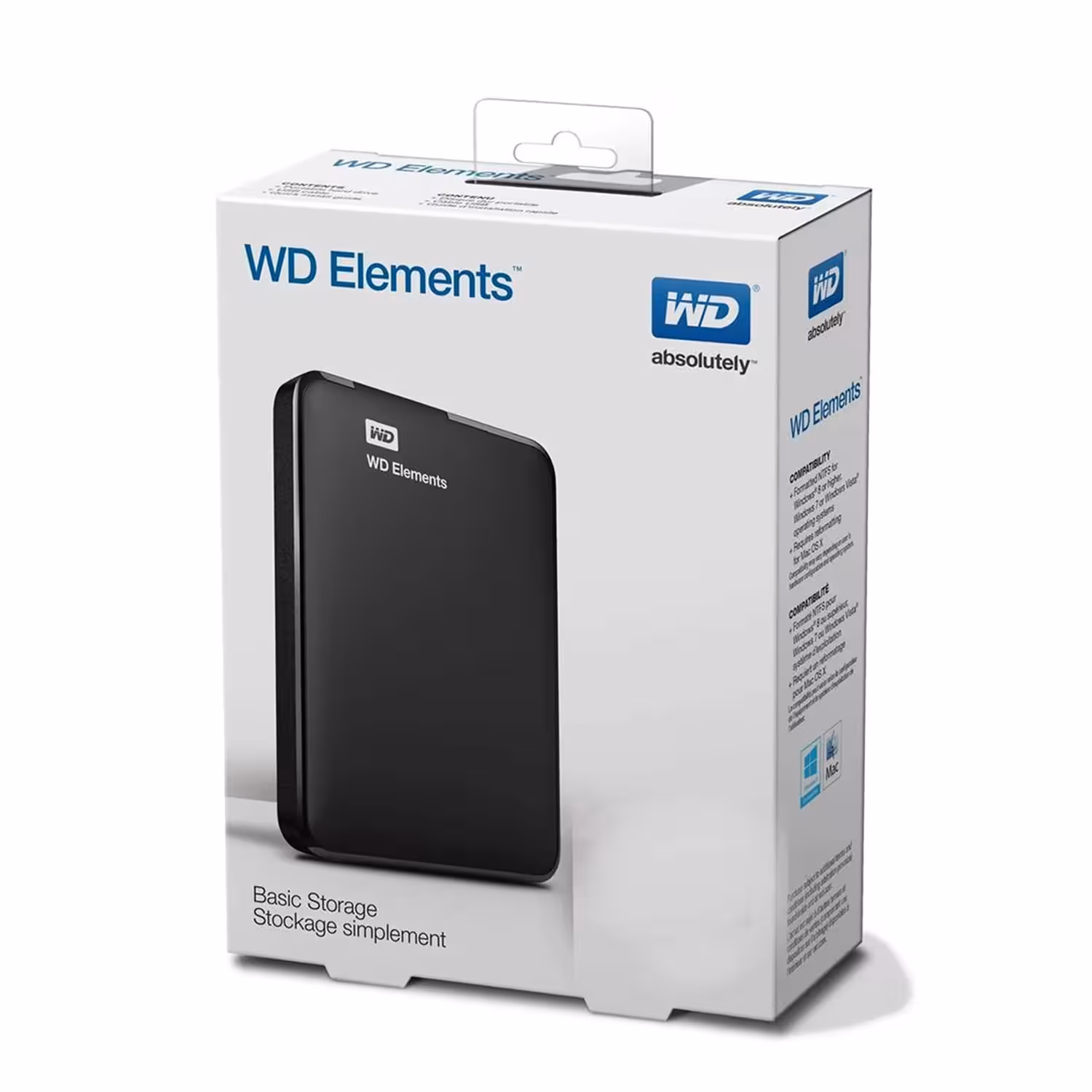 باکس هارد مدل wd element برد سبز اصلی