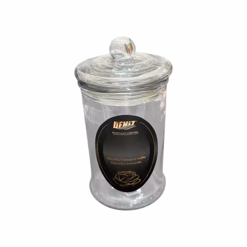 بانکه ریکا شفاف قطر 8 ارتفاع 14