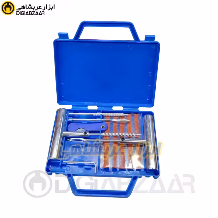 درفش جفت فلزی با کیف و لوازم