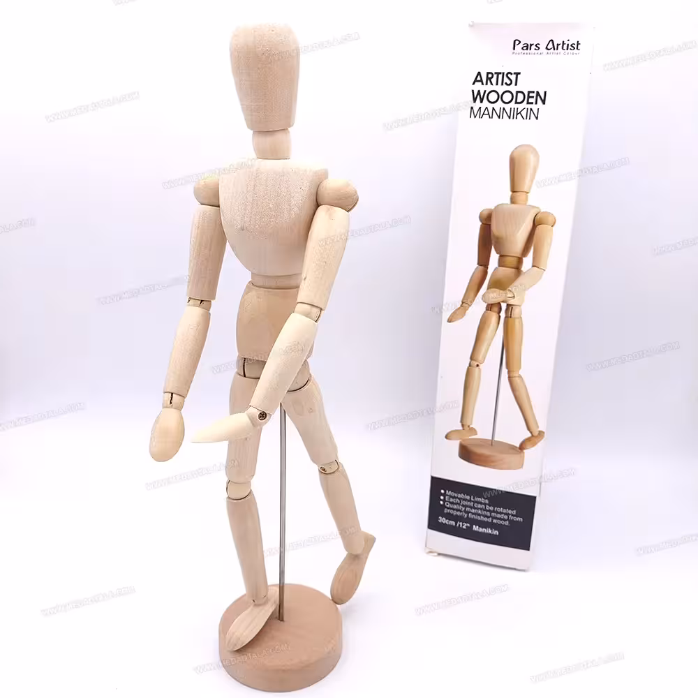 آدمک چوبی 30 سانت پارس آرتیست