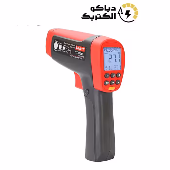 دماسنج لیزری تماسی 1550 درجه یونیتی UNI-T UT305C