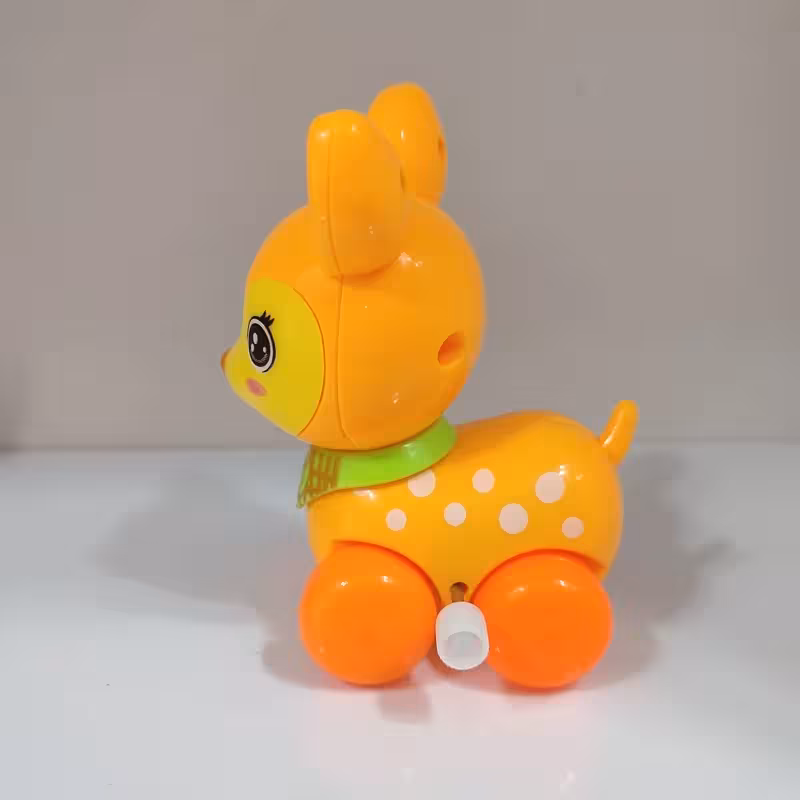 آهوی کوکی لاکپشت زنبور نخ کش کفش دوزک نخ کش خرچنک نخ کش چراغ دار اسب و خرگوش اسباب بازی کفش دوزکی در زنگ ها مختلف