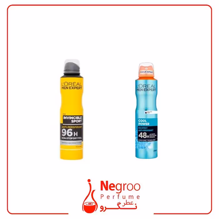 اسپری ضد تعریق مردانه لورال مدل ترمیک رسیست 48 ساعته 300 میل