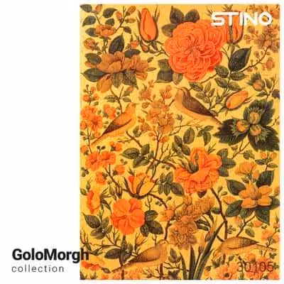 پازل شیشه ای استینو 260 تکه طرح گل و مرغ (کد 30105)،(باجعبه)