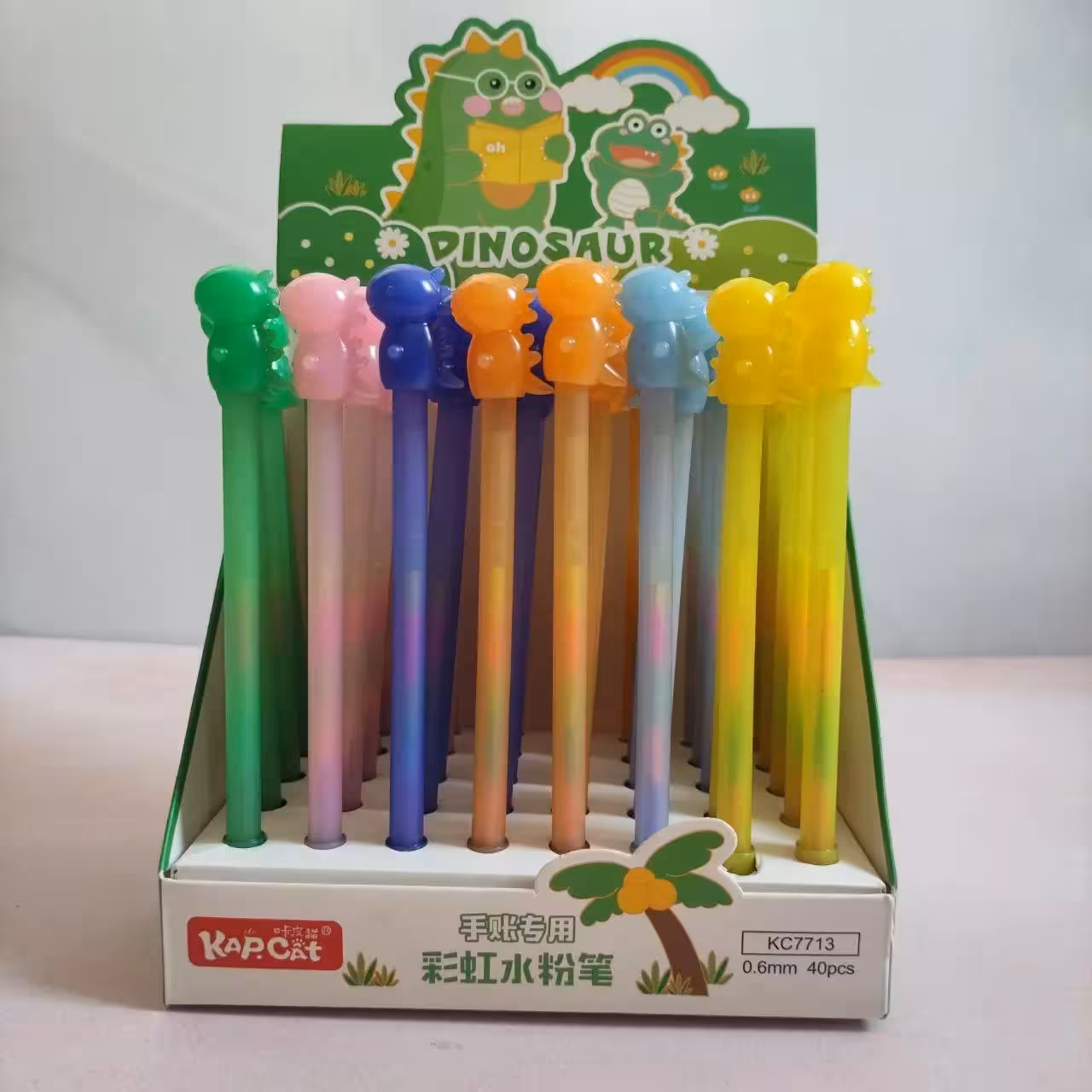 روان نویس 7 رنگ دایناسور