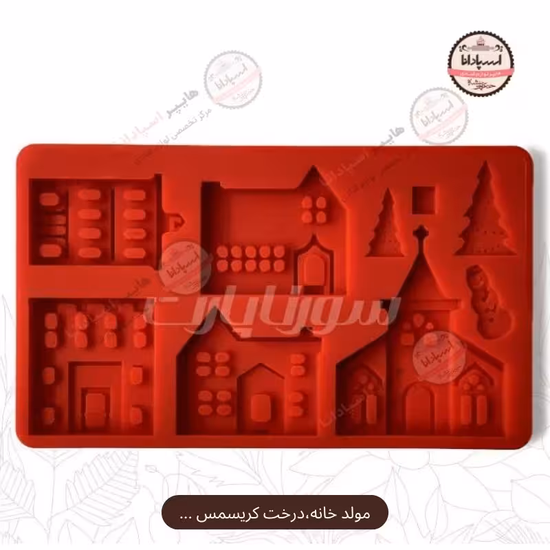 قالب مولد سیلیکونی خانه, درخت كريسمس و آدم برفی