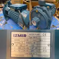 الکتروپمپ 3 اسب دو پروانه استیل "1 برند ایزمیر IZMIR
