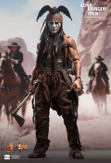 اکشن فیگور johnny depp The Lone Ranger – Tonto Sixth Scale