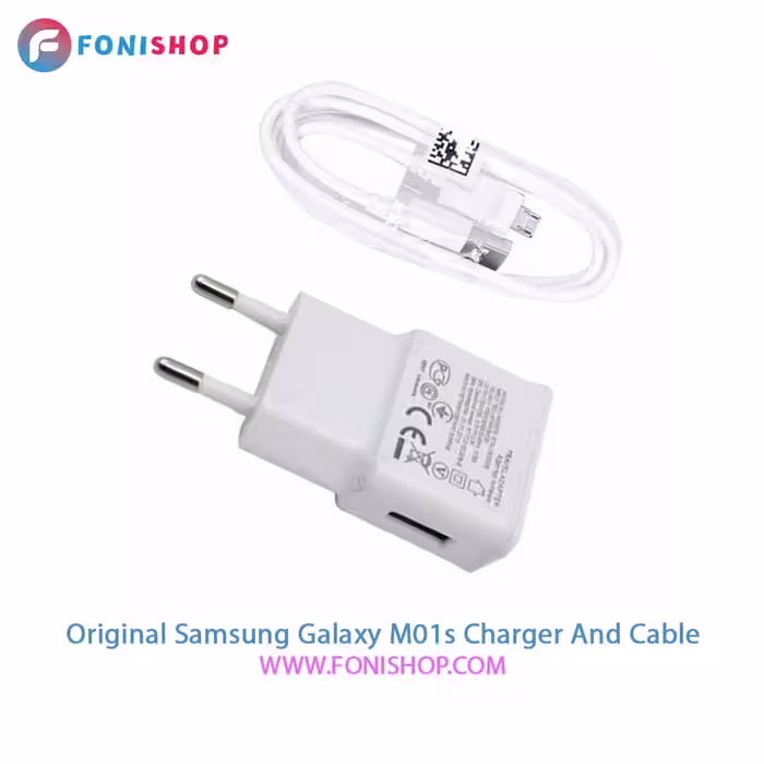 کابل و شارژر اصلی سامسونگ Samsung Galaxy M01s