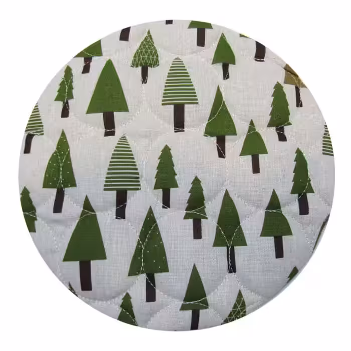 کاج دم کنی زمینه سفید طرح درخت های کاج بزرگ