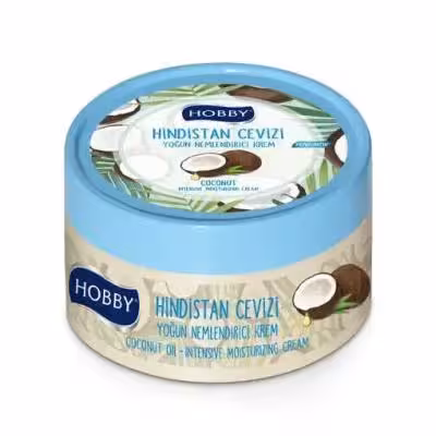 کرم مرطوب کننده هوبی HOBBY عصاره روغن نارگیل حجم 250 میل