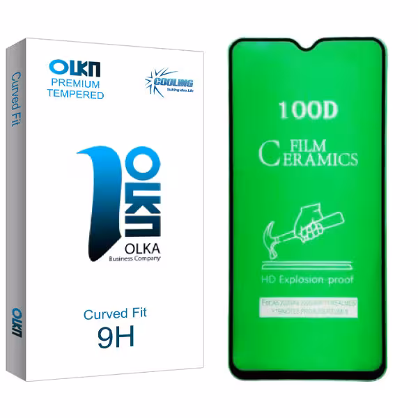 محافظ صفحه نمایش سرامیکی کولینگ مدل Olka glass مناسب برای گوشی موبایل سامسونگ Galaxy A70/ A02 / A02s / A022