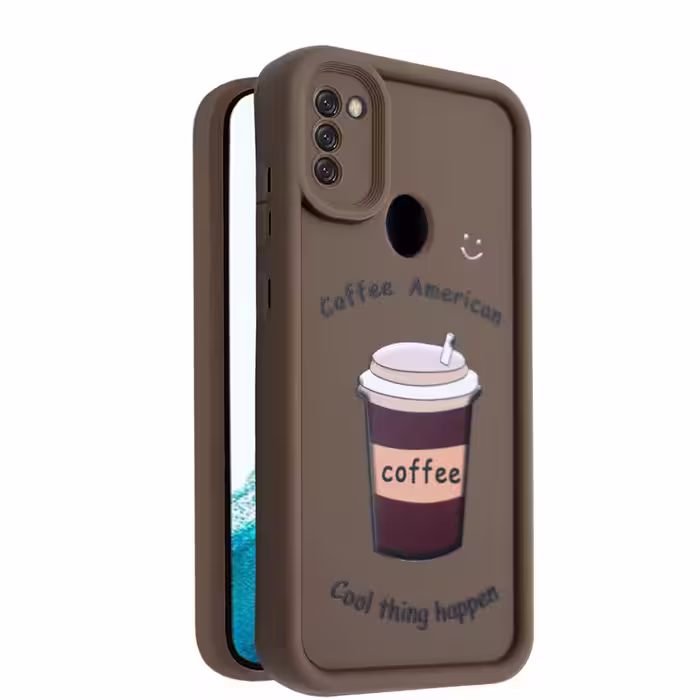 کاور طرح‌دار مدل CafeMood مناسب برای گوشی موبایل سامسونگ Galaxy A11