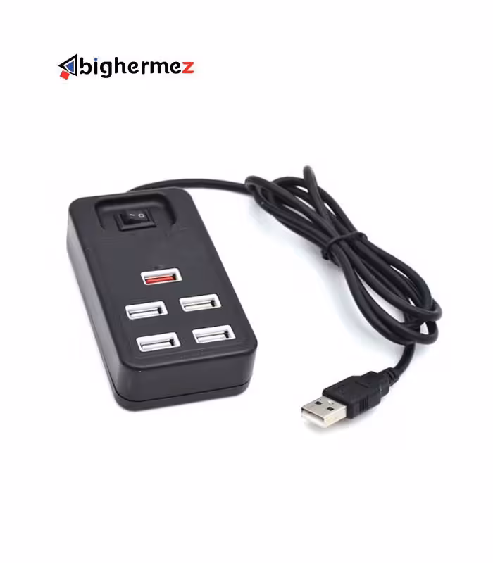هاب  5پورت کایزر USB2.0 مدل KH-15