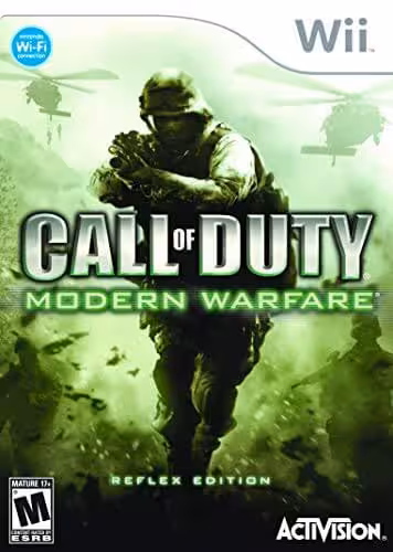 بازی نینتندو وی Nintendo Wii Call of Duty: Modern Warfare: Reflex Edition