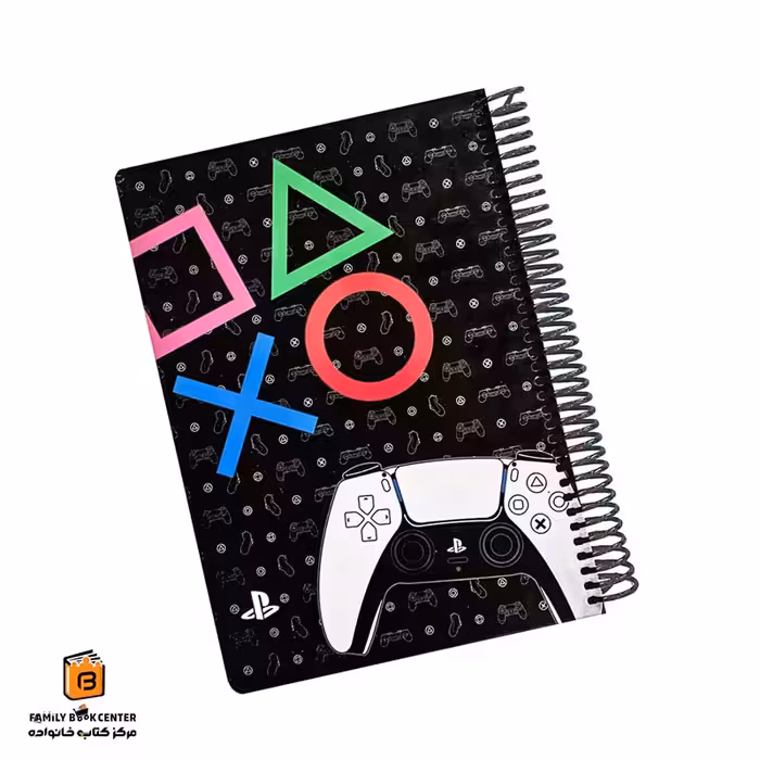 دفتر خط دار 100 برگ سری PLAYSTATION لانگو (lango)