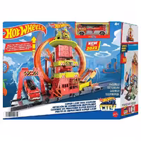 ایستگاه آتش نشانی Hot Wheels مدل Super Loop Fire Station