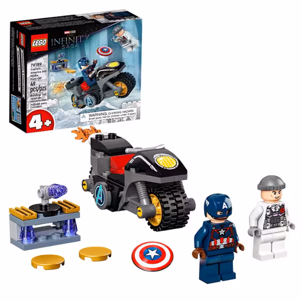 لگو Marvel مدل 76189 Captain America and Hydra Face-Off
