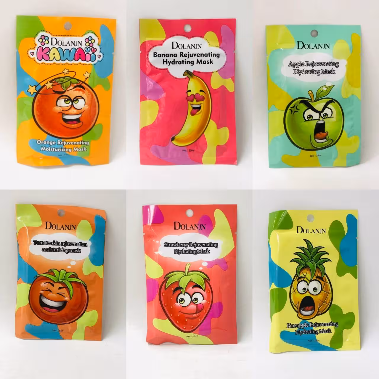 ماسک ورقه ای صورت آبرسان فانتزی در طرح های جذاب 