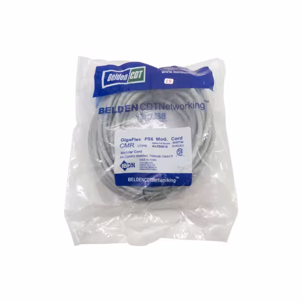 کابل شبکه BELDEN مدل CAT6- UTP متراژ 15 متر