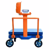 باسکول 1500 کیلویی بی نظیر تک لودسل چرخ دار SB12