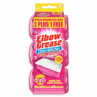 یدک اسکاج ظرفشویی مخزن دار البو گریس Elbow grease اروپایی بسته 3 عددی