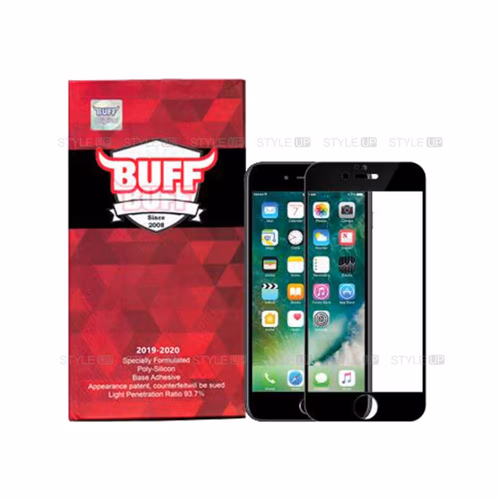 محافظ صفحه گلس گوشی آیفون iPhone 7 / 8 Plus مدل Buff 5D