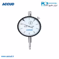 ساعت اندیکاتور 10-0 میلی متر (جعبه دار) Accud (اکیود اتریش) مدل 222-010-11
