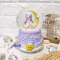 گوی چراغدار موزیکال پمپی برفی دختر رویایی