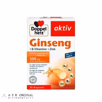 کپسول جینسینگ و ویتامین ب دوپل هرز 30 عددی