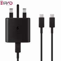 شارژر دیواری سامسونگ مدل EP-TA845 45W به همراه کابل 2 متری USB-C