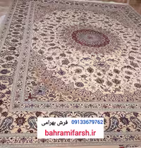 فرش 12 متری دستباف کرک و ابریشم