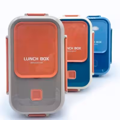 ظرف غذا مستطیل 2 تکه