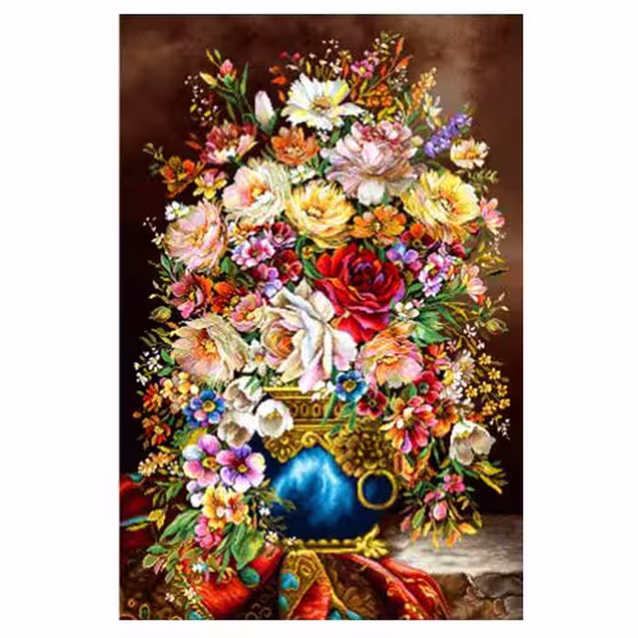 طرح گل وگلدان کد 25293