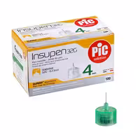سر سوزن انسولین پیک شماره 4 ( بسته 100 عددی )