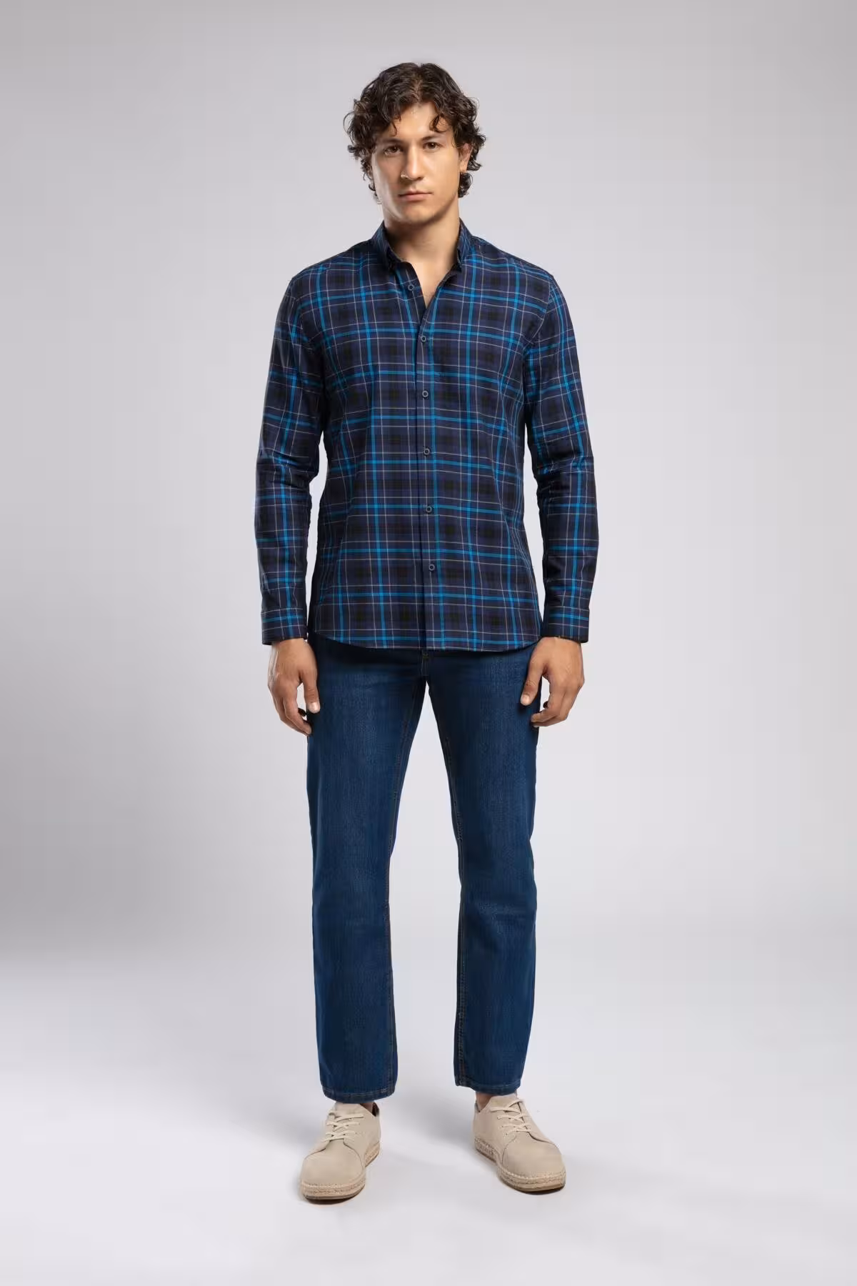شلوار جین مردانه جگر معمولی کمر باریک برش صاف و مسطح Lee Cooper