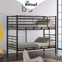 تخت خواب فلزی دو طبقه آنیسا مدل S230