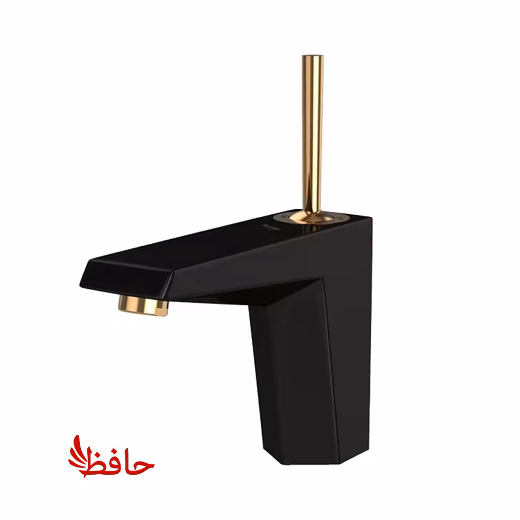 شیر روشویی شودر مدل تیفانی مشکی طلایی