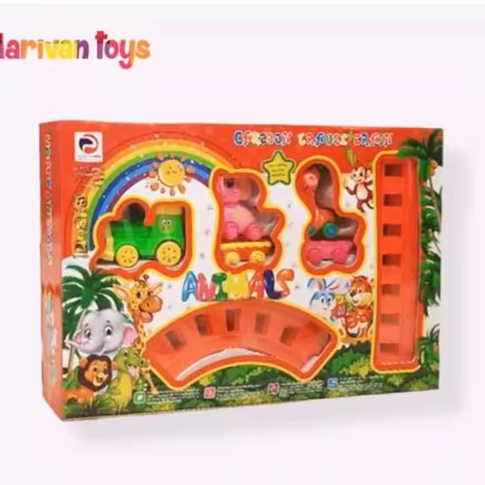 اسباب بازی قطار چراغدار موزیکال نشکن سایز 1 فانی