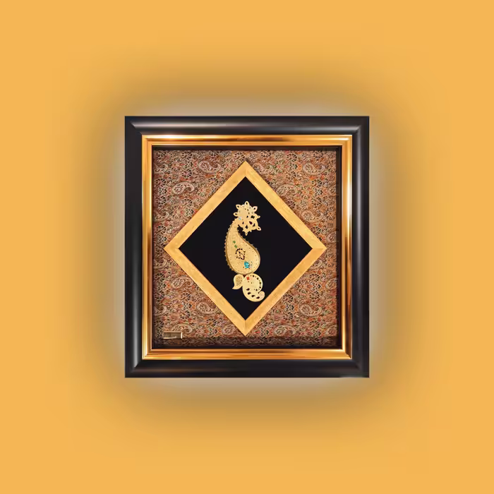 تابلو ترمه ترنج – 50*50