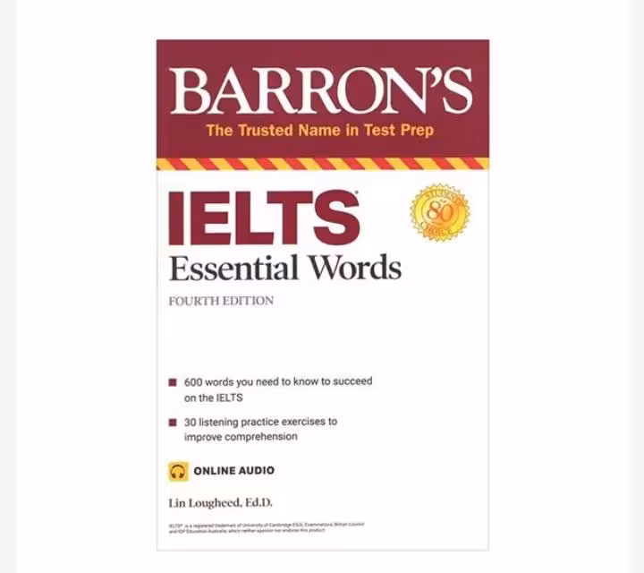 کتاب Barrons IELTS Essential Words 4th