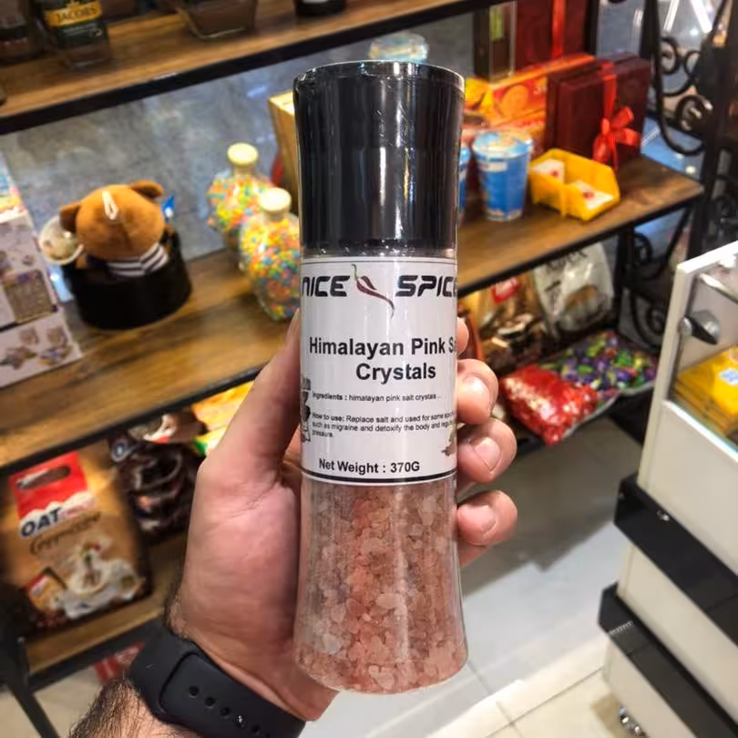 نمک صورتی هیمالیا 370 گرمی