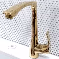 شیر ظرفشویی مدل لوتوس طلایی