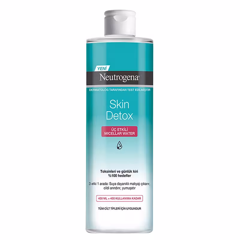 محلول شستشو صورت نیتروژنا مدل Skin Detox