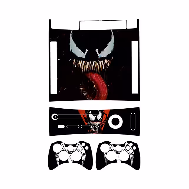 اسکین(برچسب)Xbox 360 آرکید -طرح venom-مدل آرکید-کد8-سفارشی