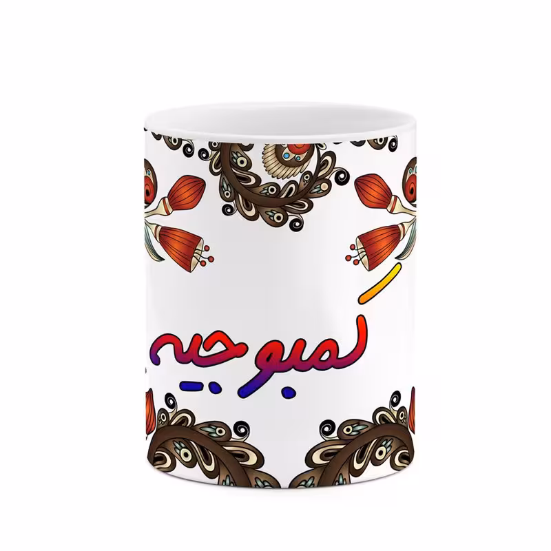 ماگ   اسم کمبوجیه  سنتی گل و بته کد mgh46605