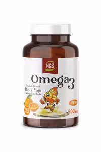 سافت ژل روغن ماهی و امگا 3 مخصوص کودکان Ncs - بسته 102 عددی