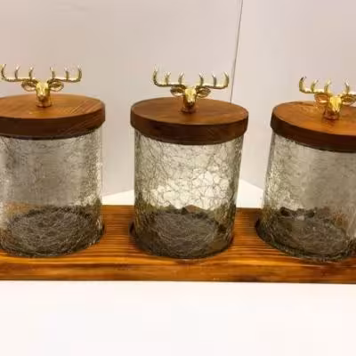 کندی 3 تایی ابگز زیر چوبی