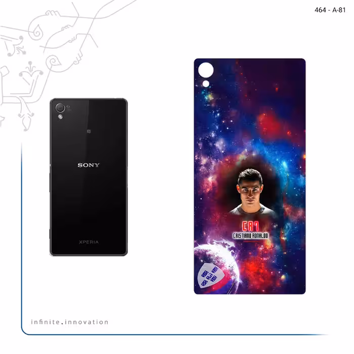 برچسب پوششی ماهوت مدل Cristiano Ronaldo 1 مناسب برای گوشی موبایل سونی Xperia Z3