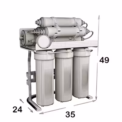 دستگاه تصفیه کننده آب اس اس وی مدل SuperSpring 2W X800 به همراه شیر تصفیه آب